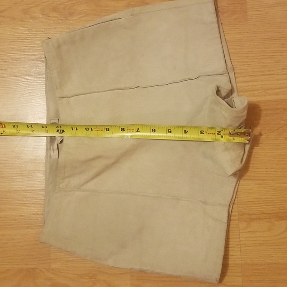 Faux Suede Pintuck Short - Picture 7 of 7